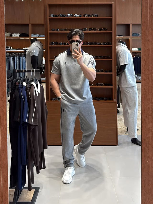 LI-90 | Monarch Terry Comfort Set – Refined Summer Fit