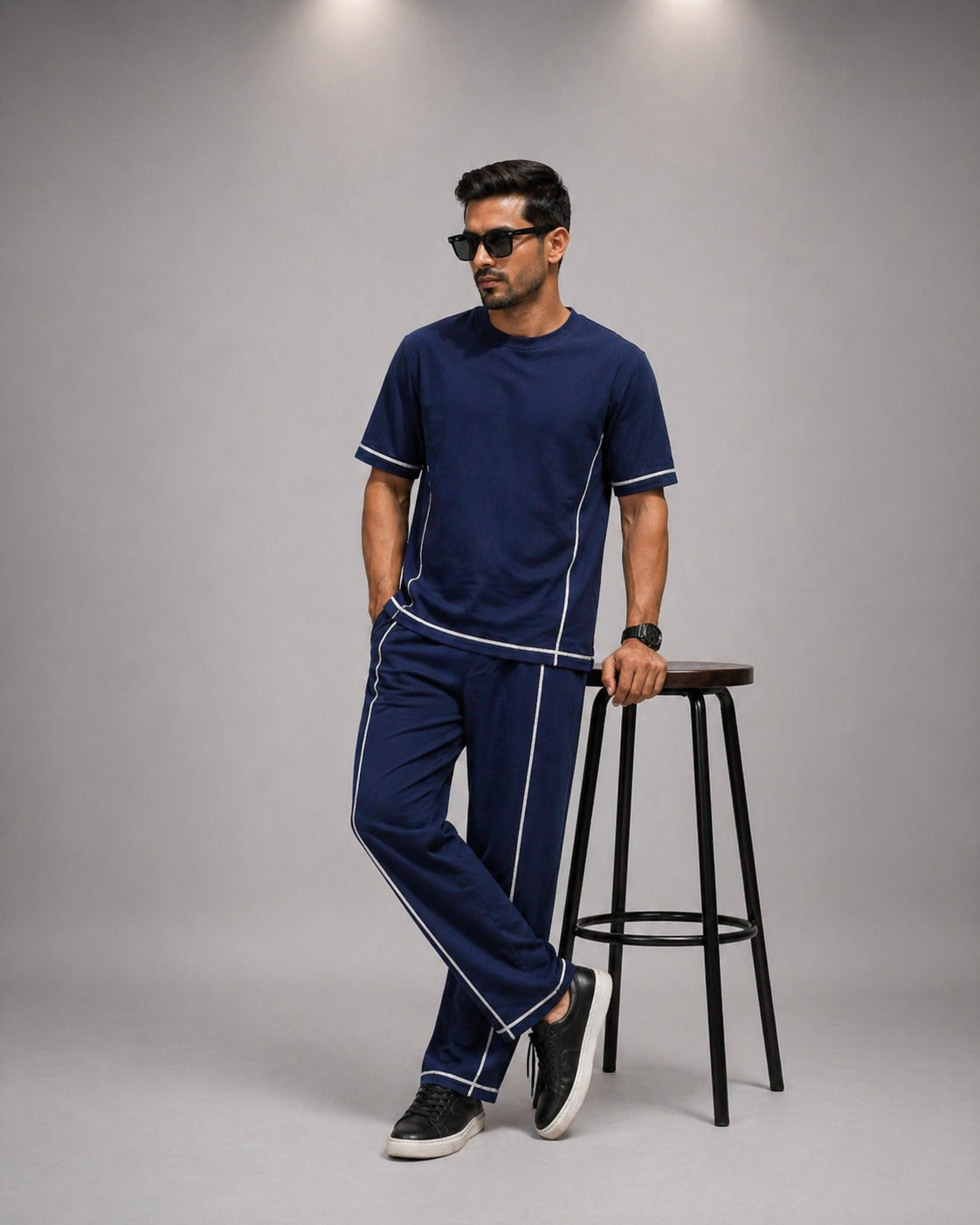 LI-95 | New Stride Luxe Co-Ord Ensemble (Pakistan