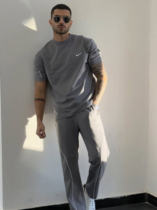 LI-82 MENS ATHLETIC TRACKSUIT- SLIM FIT ACTIVEWEAR SET