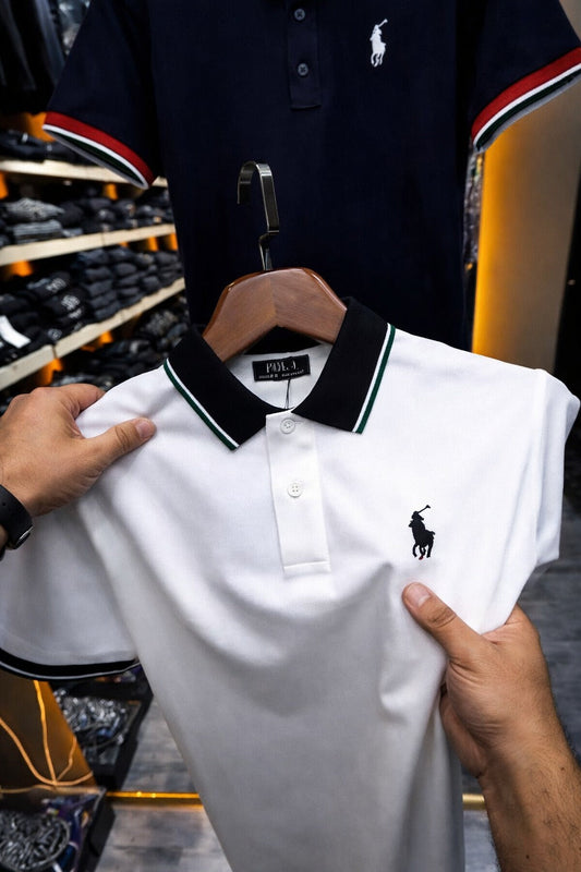 MEN'S PREMIUM POLO T-SHIRT- (D-1)
