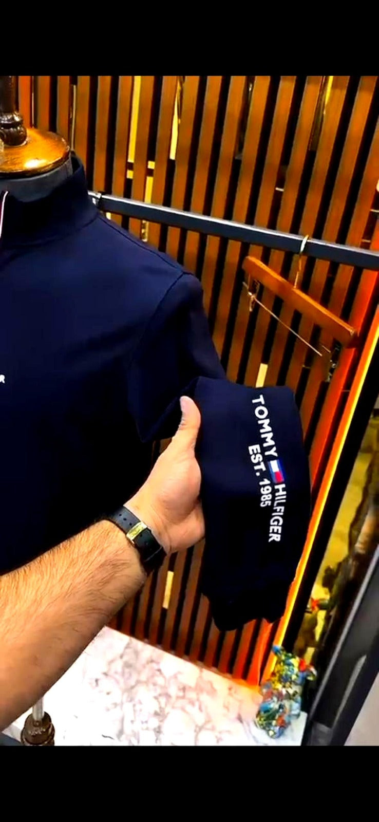 Men’s Half-Zip Tracksuit Set – Modern Athletic Fit - (W-16)