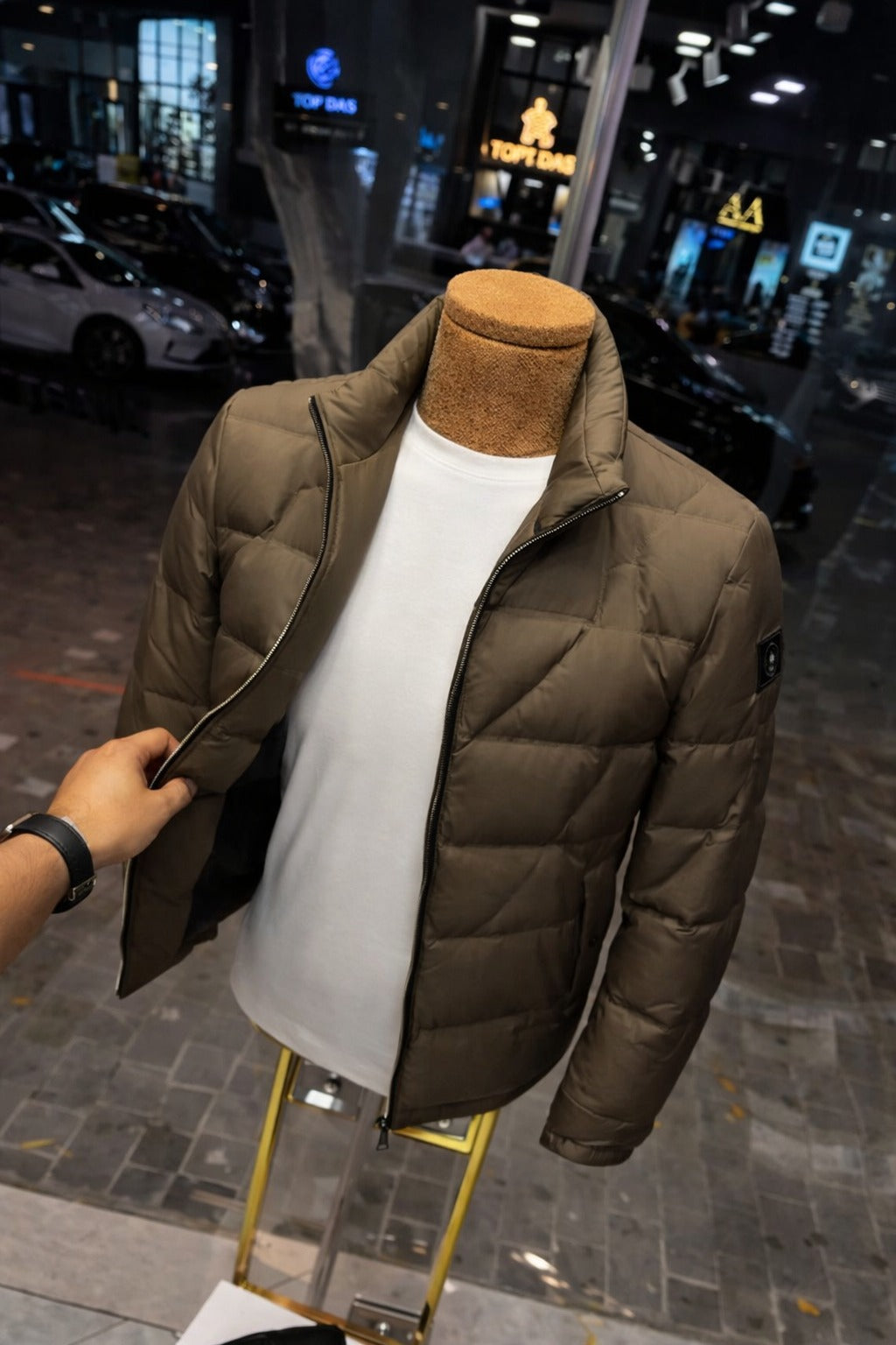 Men’s Winter Puffer Jacket – Lightweight & Warm Quilted Jacket